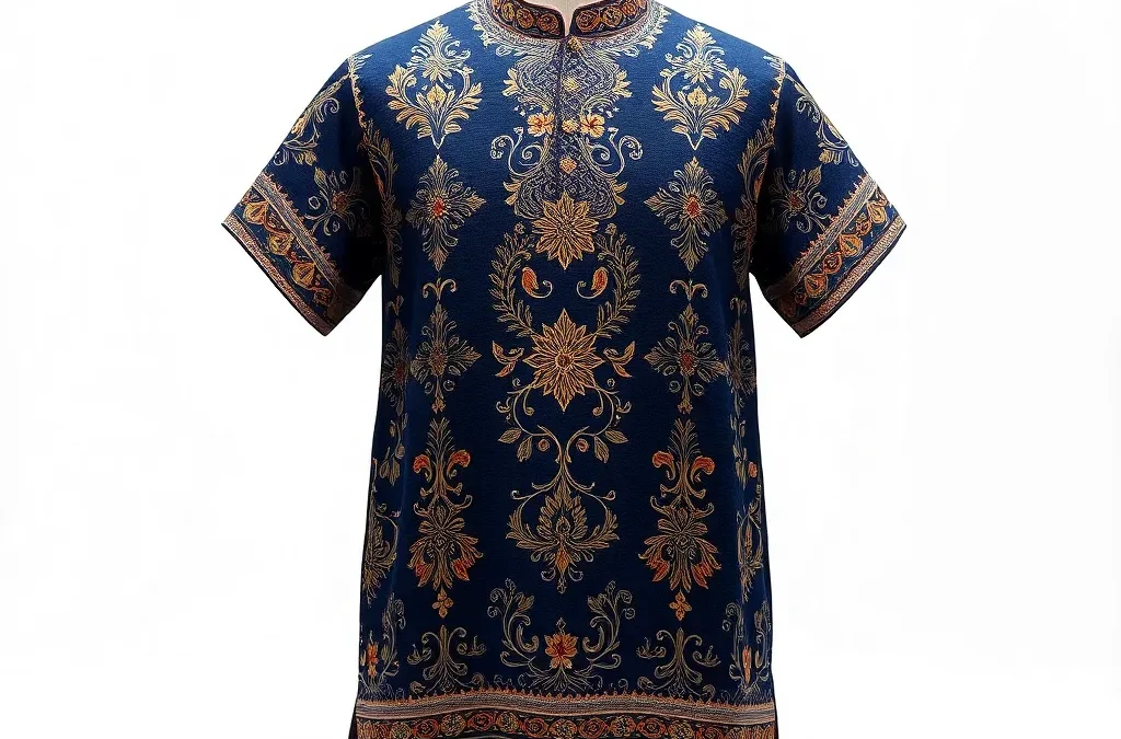 Chikan is a traditional embroidery style from Lucknow, India.