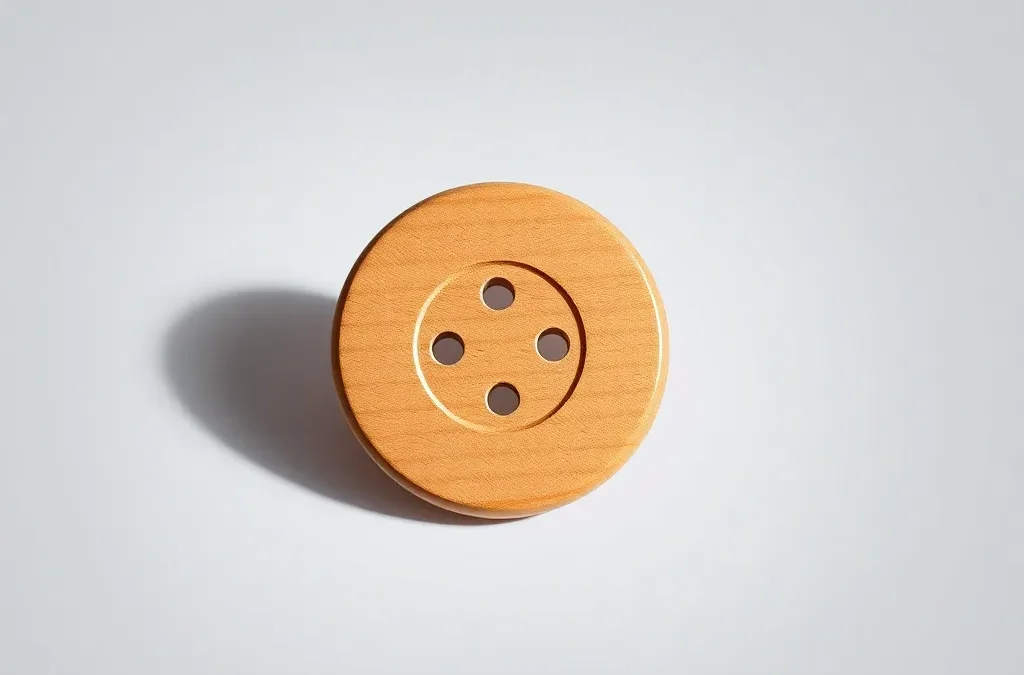 Wood Button