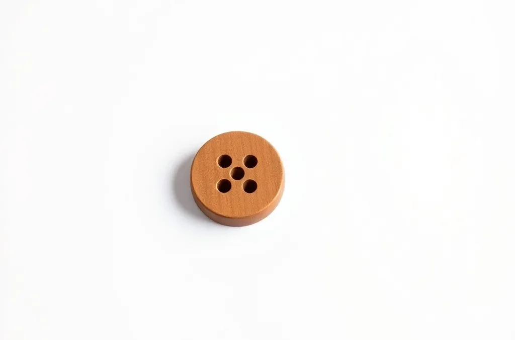 Wood Button